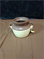 McCoy pottery bowl with handles