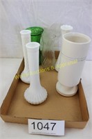 Group of Smaller / Bud Style Vases