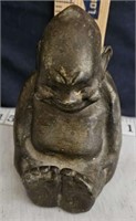 small metal Buddha