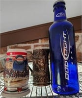 ASSORTED MUGS STIENS AND BUDLIGHT OVERSIZED