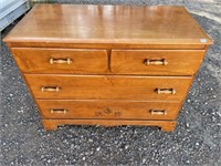 VINTAGE VIRGINIA HOUSE SOLID MAPLE TWO OVER TWO
