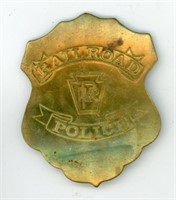 Railroad Police Badge