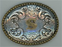 Sivle Roval Belt Buckle Nocona 4”