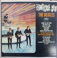 The Beatles' Signed 'Something New' Album Cover
