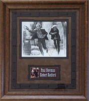 Robert Redford & Paul Newman Signed Photo