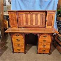 Hand crafted writing desk