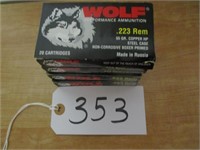 WOLF PERFORMANCE .223 REM 62GR