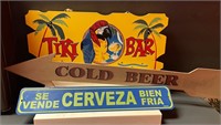 3 Tiki Beer Signs