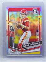 Patrick Mahomes 2023 Optic Silver