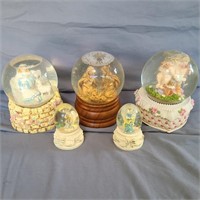 Music Box snow globes and more