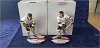 (2) Hershey Bears Hockey Figurines