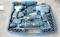 STANLEY PNEUMATIC TOOLS- 4 TOOLS AND SOCKETS-