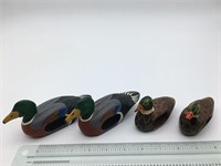 Fun Hand Painted Wood Duck Napkin Holders