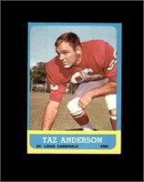 1963 Topps #151 Taz Andeson EX to EX-MT+