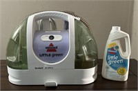Bissell little green carpet cleaner - tested good