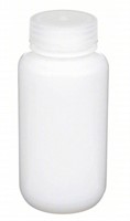 Bottle: HDPE, 500 mL, 16 fl oz, Closure Included,