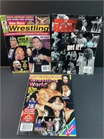 NEW WAVE WRESTLING WF RAW WRESTLING WORLD MAGS