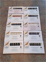 10 Packets Color Street 100% Nail Polish Strips