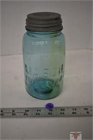 Mason Fruit Jar Turning Blue