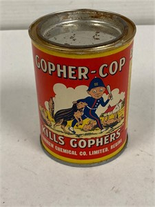 Gopher cop tin