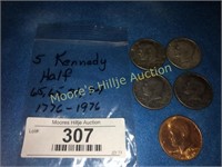 Kennedy Halves (5)