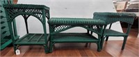 3pc, Wicker Table Set