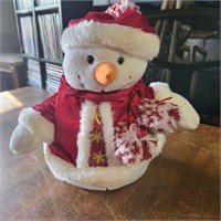 Plush snowman