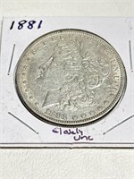 1881 Morgan Closely UNC