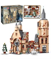 Harry Castle Clock Tower Building Toy Set