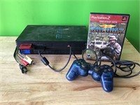 PlayStation 2 with Controller & Socom 3 Game