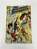 Autograph COA Wesr Coast Avengers #32 Comics