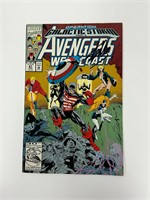 Autograph COA Wesr Coast Avengers #81 Comics
