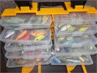 TACKLE ORGANIZER WITH TACKLE