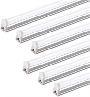 Barrina (6 Pack) T5 LED Shop Light Plug and Play,