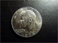 1974 Silver American Dollar Coin