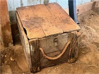 Wood Storage Box, Animal Traps