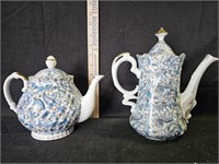 (2) Lefton Tea Pots