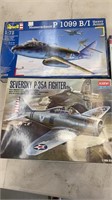 Vintage hobby model planes in box