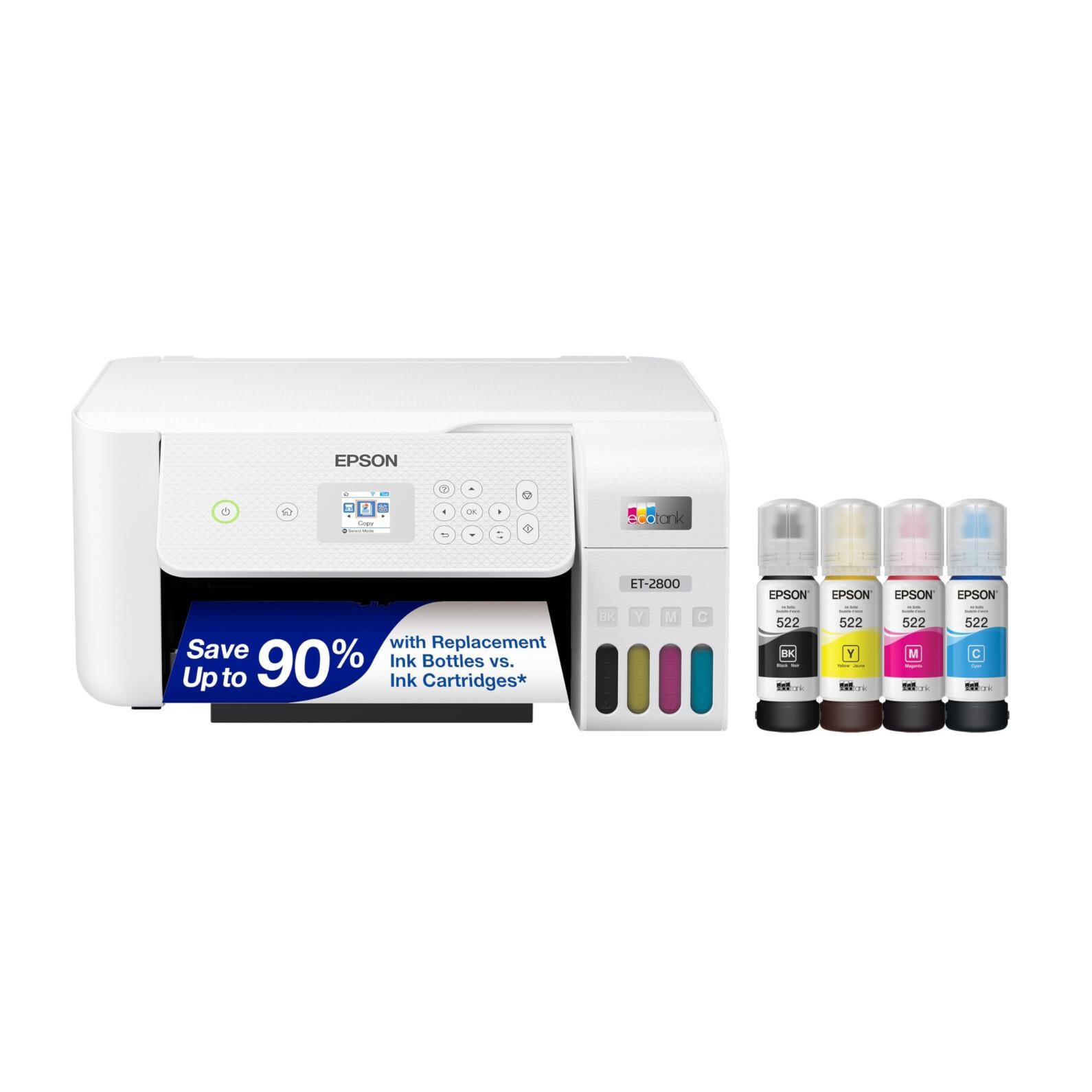 Epson EcoTank ET-2800 Wireless Color All-in-One Ca