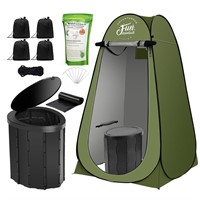 FUN ESSENTIALS Portable Toilet Kit For Adults,