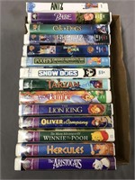 Disney Collection, WarnerBros  VHS tapes