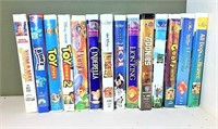 Disney VHS Tapes Lot of 14