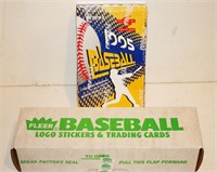 Unopened Boxes Of Baseball Cards 1995