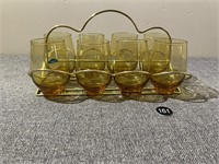 Libbey Tumblers w Carrier