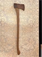 Axe w/wood handle 35” long 7” blade