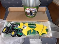 Novelty John Deere 8400 Tractor Wind Chimes and