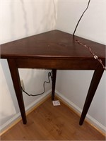 Vintage Pine Corner Table