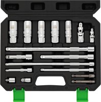 17-Pieces Drive Tool Accessory Set