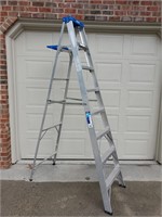 8 Ft aluminum step ladder werner