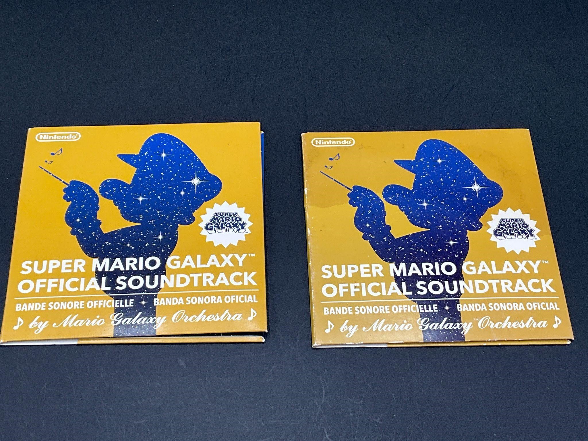 2 Super Mario Galaxy Nintendo Soundtrack CD's